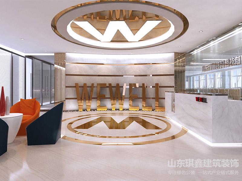 2018年隔斷墻讓濟(jì)南辦公室裝修的設(shè)計(jì)技術(shù)更加靈動